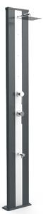 Doccia da Giardino Miscelatore Nebulizzatore e Lavapiedi Arkema Dada S Fascia Inox Antracite