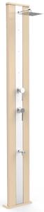 Doccia da Giardino Miscelatore Nebulizzatore e Lavapiedi Arkema Dada S Fascia Inox Champagne Bronze