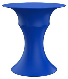 Tavolino da Giardino Componibile Ø37x47 cm in Resina Arkema Olimpo Blue