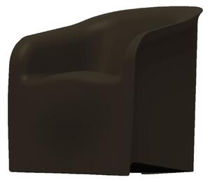 Poltrona Sedia da Giardino 69x72 cm in Resina Arkema Lady Dove Gray