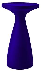 Tavolino da Giardino Ø65x110 cm in Resina Arkema Drink Blue