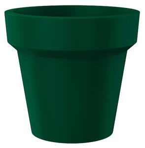 Vaso Ø80x72 cm in Resina Arkema POT S Verde Scuro