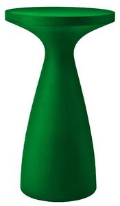 Tavolino da Giardino Ø65x110 cm in Resina Arkema Drink Verde scuro