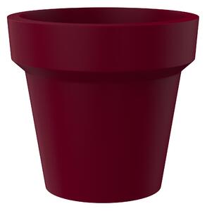 Vaso Ø115x105 cm in Resina Arkema POT M Ruby