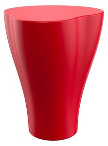 Sgabello da Giardino 37x47 cm in Resina Arkema Felix Cherry