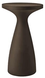 Tavolino da Giardino Ø65x110 cm in Resina Arkema Drink Dove Gray