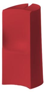 Sgabello Alto da Giardino 40x82 cm in Resina Arkema Kalispera Ruby