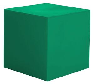 Pouf da Giardino 50x50 cm in Resina Arkema Iris Pouf Verde Scuro