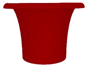 Vaso Ø72x50 cm in Resina Arkema Tummy Vase Ruby