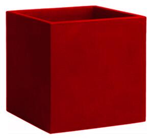 Vaso 50x50 cm in Resina Arkema Iris Vase Ruby