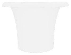 Vaso Ø72x50 cm in Resina Arkema Tummy Vase Bianco