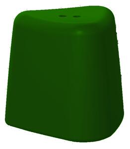 Sgabello da Giardino 52,5x48 cm in Resina Arkema Gaia Verde Scuro