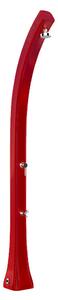 Doccia Solare da Giardino 28L Miscelatore e Lavapiedi Arkema Happy Five Ruby
