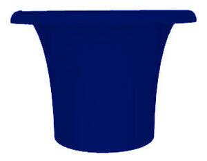 Vaso Ø72x50 cm in Resina Arkema Tummy Vase Blu