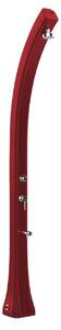 Doccia Solare da Giardino 28L Miscelatore Temporizzato e Lavapiedi Arkema Happy Beach Ruby