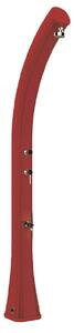 Doccia Solare da Giardino 35L Miscelatore e Lavapiedi e Temporizzatore Arkema Happy XL Ruby