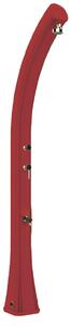 Doccia Solare da Giardino 35L Miscelatore e Lavapiedi e Temporizzatore Arkema Happy XL Cherry