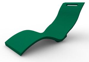 Lettino Chaise Longue Riscaldata da Esterno Giardino Seduta a Terra Arkema Serendipity Hybrida Verde Scuro