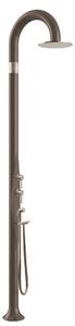 Doccia da Esterno Giardino Miscelatore Deviatore e Doccetta Mobile Arkema Funny Yin Dove Gray