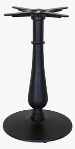 Base per Tavolo da Giardino H72 cm in Ghisa Abby Nero