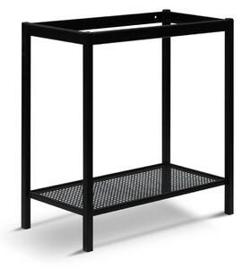 Supporto per Lavello da Giardino in Metallo Sup.ponimi XL Nero