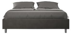 Letto Matrimoniale Large Sommier 170x200 cm Senza Rete Azelia Grigio