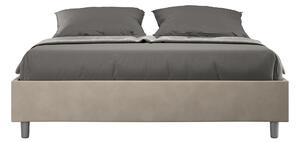 Letto Matrimoniale Sommier 160x190 cm Senza Rete Azelia Sabbia