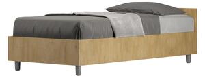 Letto Singolo 80x200 cm Senza Rete Nuamo Quercia Natura