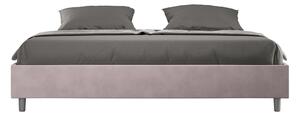 Letto Matrimoniale Extra Large Sommier 200x200 cm Senza Rete Azelia Glicine