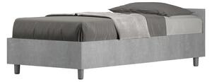 Letto Singolo 80x200 cm Senza Rete Nuamo Grigio