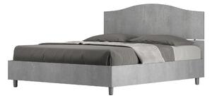 Letto Matrimoniale 160x190 cm Senza Rete Dores Cemento