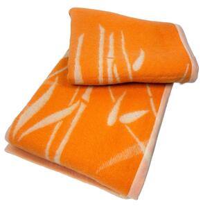 Coperta Pura Lana Singola Doubleface 450 gr/mq Cober Parker Zucca