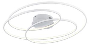 Plafoniera da Interno a LED in Metallo Bianco Opaco