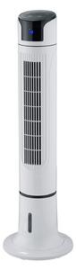 Ventilatore a Colonna Nebulizzante Oscillante H114 cm con Telecomando 3 Velocità Bianco