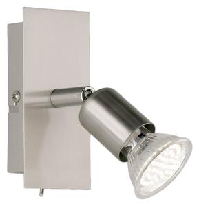 Plafoniera da Interno a LED in Metallo Nichel Opaco