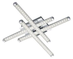 Plafoniera da Interno a LED in Metallo Cromo