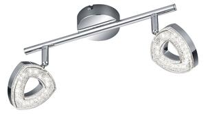 Plafoniera da Interno a LED in Metallo Cromo