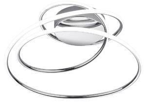 Plafoniera da Interno a LED SMD in Metallo Cromo