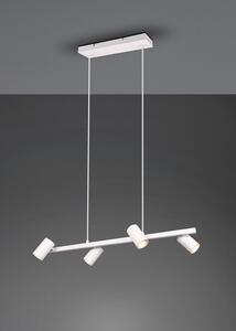 Lampada a Sospensione da Interno Attacco GU10 in Metallo Bianco Opaco
