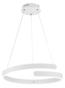 Lampada a Sospensione da Interno a LED SMD in Metallo Bianco Opaco