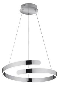 Lampada a Sospensione da Interno a LED SMD in Metallo Cromo