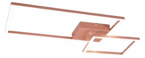 Plafoniera da Interno a LED SMD in Metallo Oro rosa