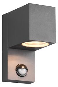 Applique da Esterno Attacco GU10 in Alluminio Pressofuso Antracite