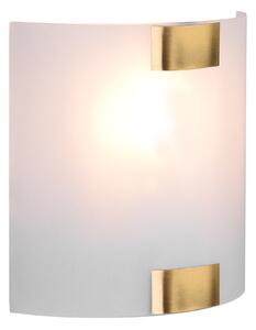 Applique da Interno Attacco E27 in Metallo Ottone anticato