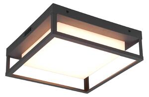 Plafoniera da Esterno a LED SMD in Metallo Antracite