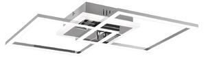 Plafoniera da Interno a LED SMD in Metallo Cromo