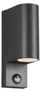 Applique da Esterno Attacco GU10 in Alluminio Pressofuso Antracite