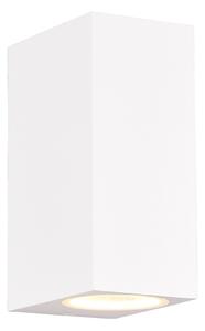 Applique da Esterno Attacco GU10 in Alluminio Pressofuso Bianco Opaco