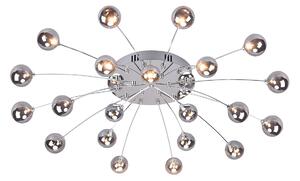 Plafoniera da Interno a LED in Metallo Cromo