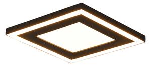 Plafoniera da Interno a LED in Plastica Nero Opaco